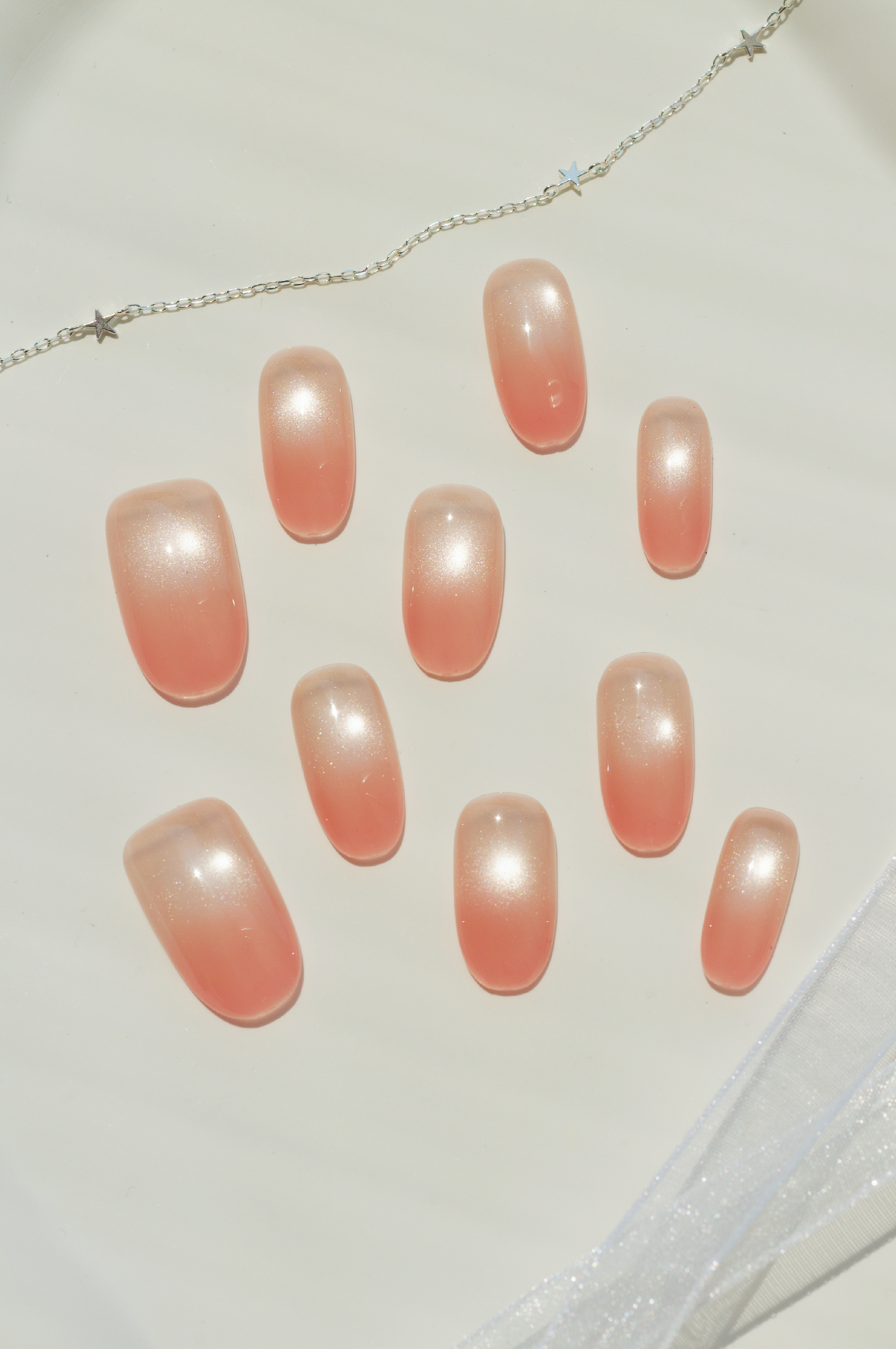 Peach Fuzz (medium oval)