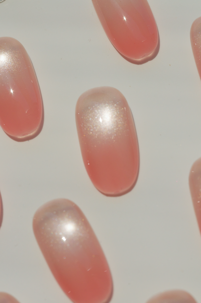 Peach Fuzz (medium oval)